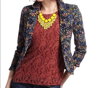 Dusk Garden Cord Blazer